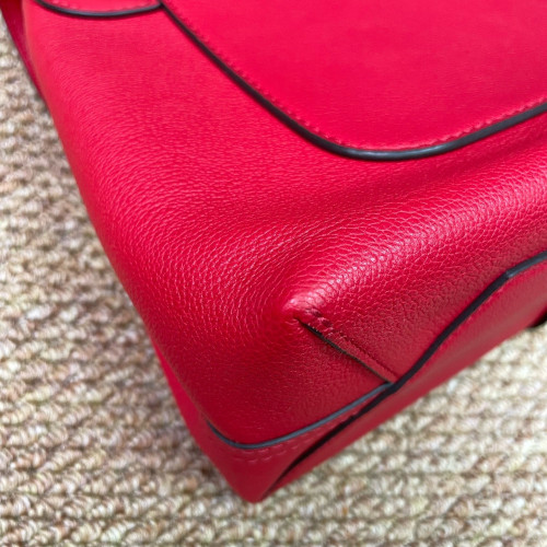 Louis Vuitton Very One Handle Calfskin Red