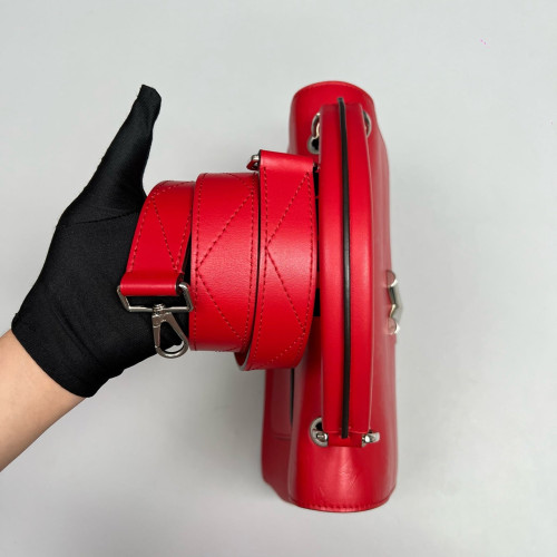 Louis Vuitton Very One Handle Calfskin Red