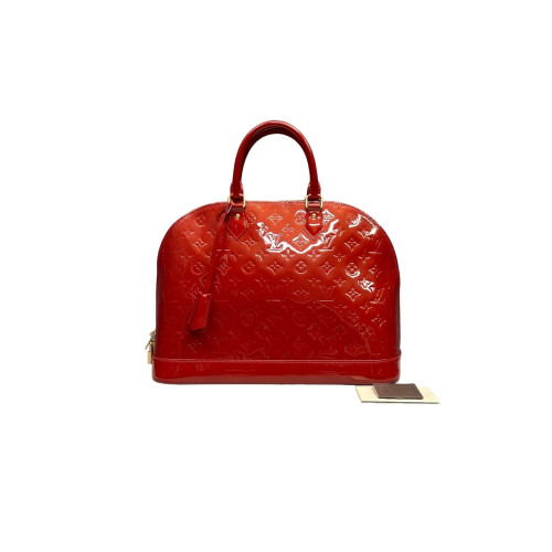 Louis Vuitton Alma GM Vernis Red Louis Vuitton Alma GM Vernis Red