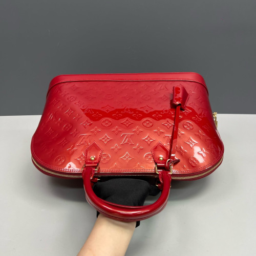 Louis Vuitton Alma GM Vernis Red Louis Vuitton Alma GM Vernis Red