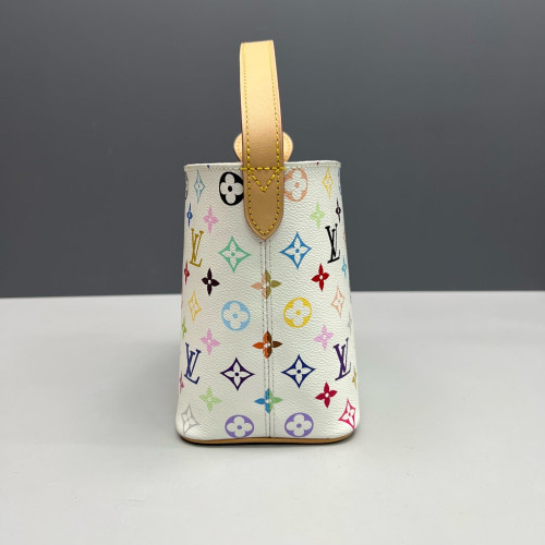 Louis Vuitton All In Bb Monogram Multicolor White