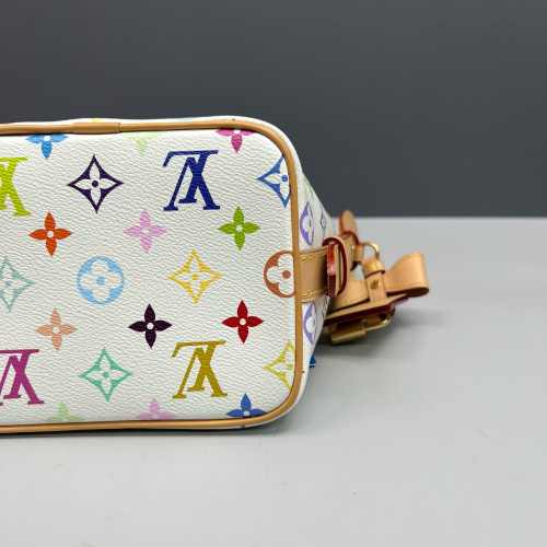 Louis Vuitton All In Bb Monogram Multicolor White