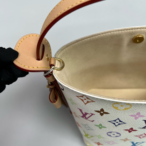 Louis Vuitton All In Bb Monogram Multicolor White