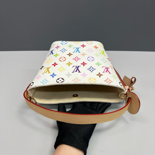 Louis Vuitton All In Bb Monogram Multicolor White