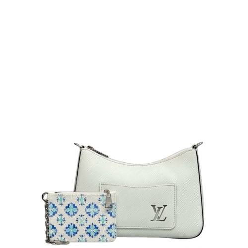 Louis Vuitton Marelle Handbag Epi White