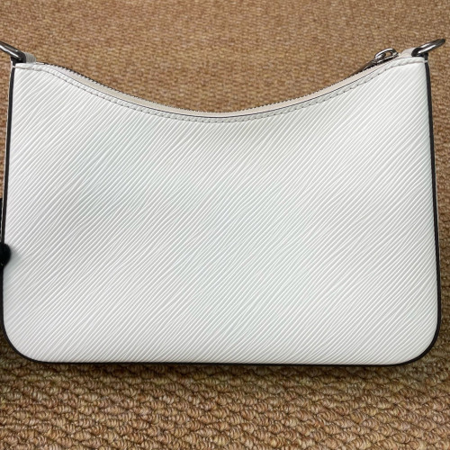 Louis Vuitton Marelle Handbag Epi White