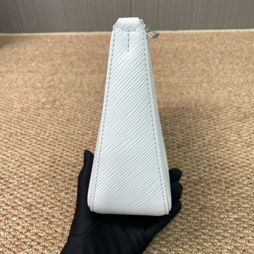 Louis Vuitton Marelle Handbag Epi White