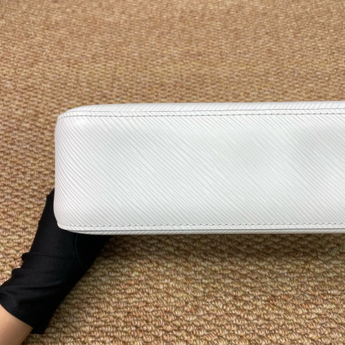 Louis Vuitton Marelle Handbag Epi White