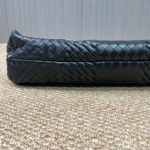 Bottega Veneta Briefcase Lambskin Intrecciato Nappa Black