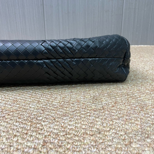 Bottega Veneta Briefcase Lambskin Intrecciato Nappa Black