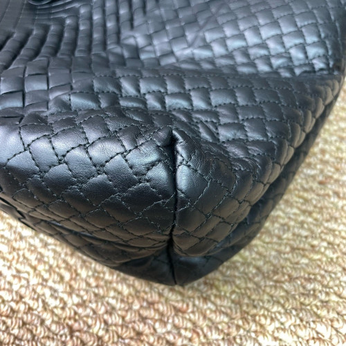 Bottega Veneta Briefcase Lambskin Intrecciato Nappa Black