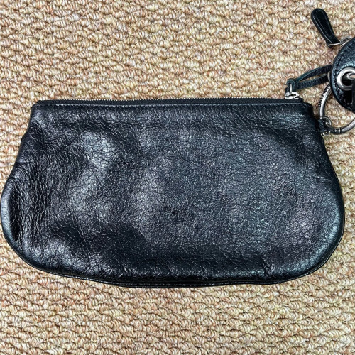 Balenciaga City Clutch Arena Lambskin Black