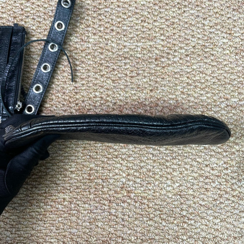 Balenciaga City Clutch Arena Lambskin Black