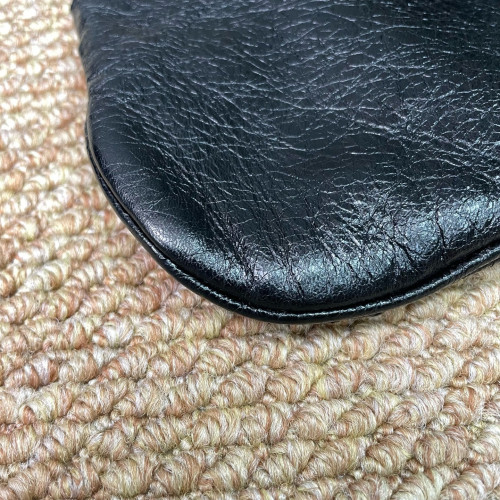 Balenciaga City Clutch Arena Lambskin Black
