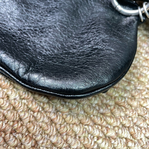Balenciaga City Clutch Arena Lambskin Black