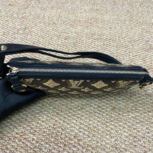 Louis Vuitton Pochette Accessories 22 Monogram Sequin Brown