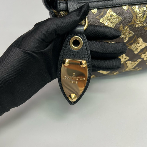 Louis Vuitton Pochette Accessories 22 Monogram Sequin Brown