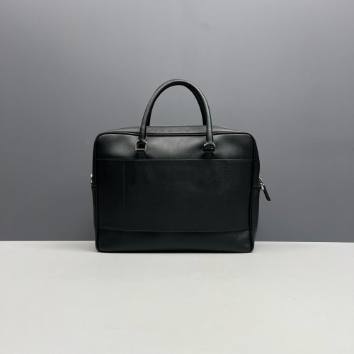 Prada Briefcase Saffiano Calfskin Black