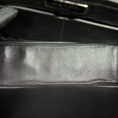 Prada Briefcase Saffiano Calfskin Black