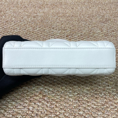 Dior Micro Lady D-Joy Lady Dior Cuir Lambskin White Dior Micro Lady D-Joy Lady Dior Cuir Lambskin White