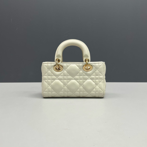 Dior Micro Lady D-Joy Lady Dior Cuir Lambskin White Dior Micro Lady D-Joy Lady Dior Cuir Lambskin White