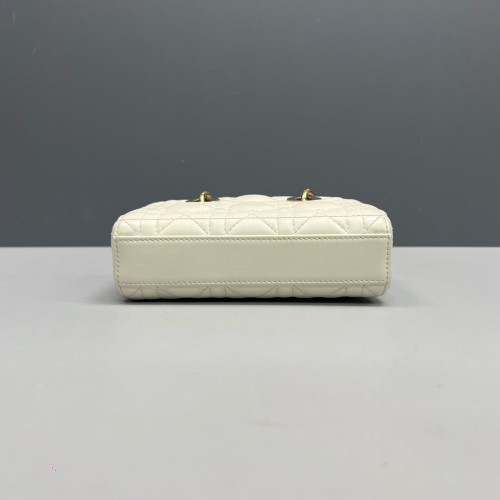 Dior Micro Lady D-Joy Lady Dior Cuir Lambskin White Dior Micro Lady D-Joy Lady Dior Cuir Lambskin White
