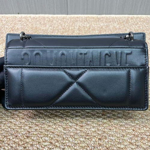 Dior Shoulder Bag Lambskin Black