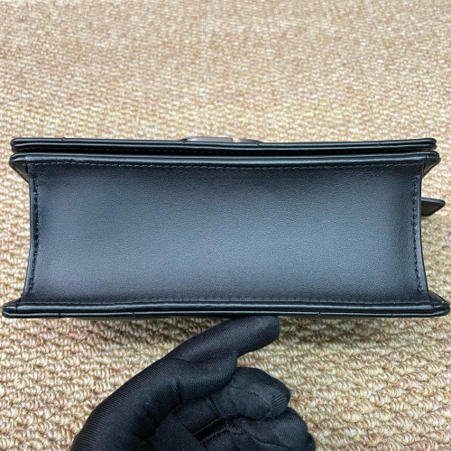 Dior Shoulder Bag Lambskin Black