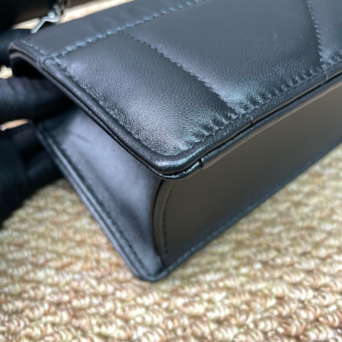 Dior Shoulder Bag Lambskin Black