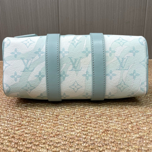 Louis Vuitton Keepall Bandouliere 25 Monogram Light Green Louis Vuitton Keepall Bandouliere 25 Monogram Light Green