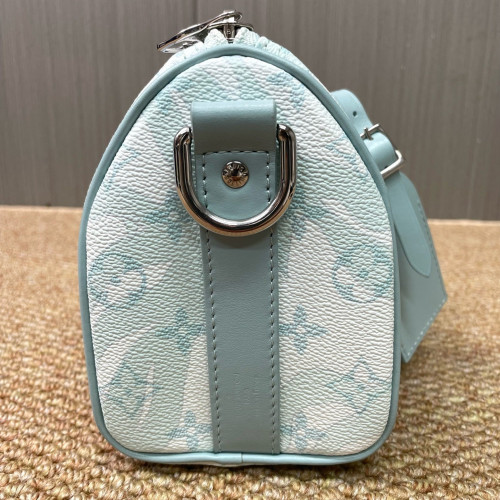 Louis Vuitton Keepall Bandouliere 25 Monogram Light Green Louis Vuitton Keepall Bandouliere 25 Monogram Light Green
