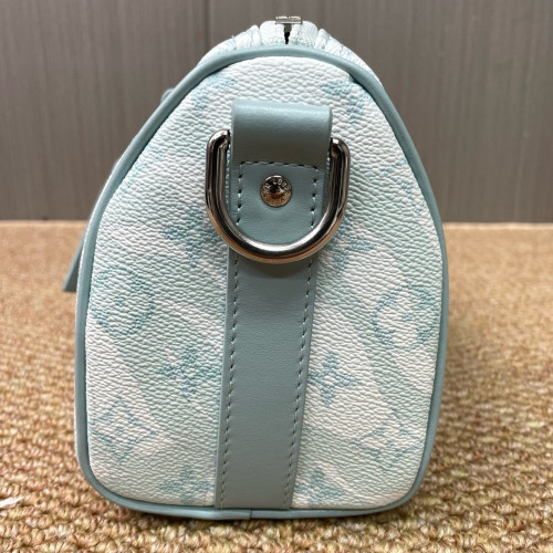 Louis Vuitton Keepall Bandouliere 25 Monogram Light Green Louis Vuitton Keepall Bandouliere 25 Monogram Light Green