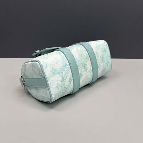 Louis Vuitton Keepall Bandouliere 25 Monogram Light Green Louis Vuitton Keepall Bandouliere 25 Monogram Light Green