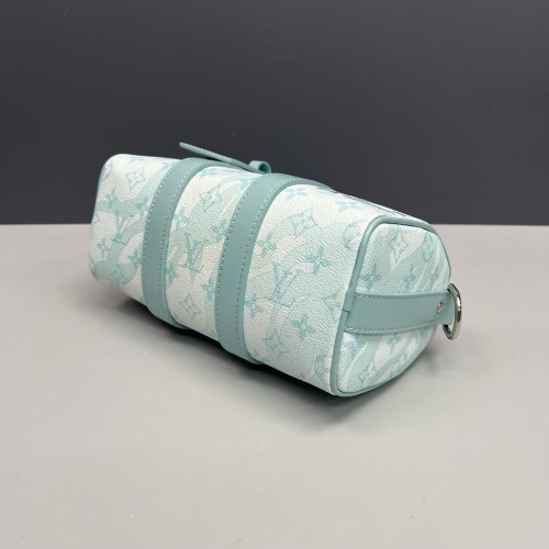 Louis Vuitton Keepall Bandouliere 25 Monogram Light Green Louis Vuitton Keepall Bandouliere 25 Monogram Light Green