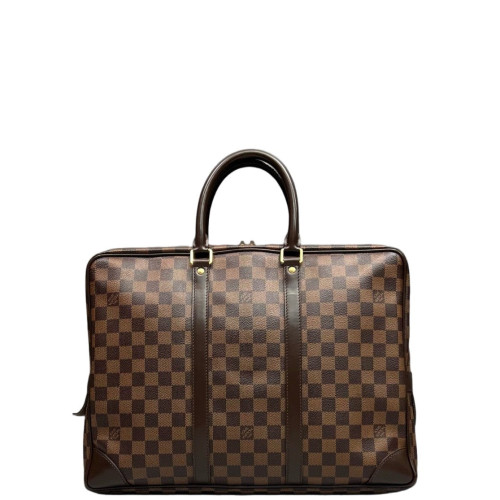Louis Vuitton Porte Documents Jour Damier Ebene Brown