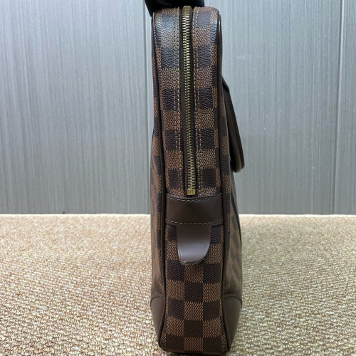 Louis Vuitton Porte Documents Jour Damier Ebene Brown
