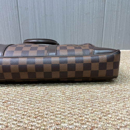 Louis Vuitton Porte Documents Jour Damier Ebene Brown