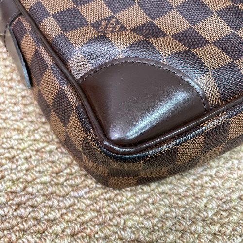 Louis Vuitton Porte Documents Jour Damier Ebene Brown