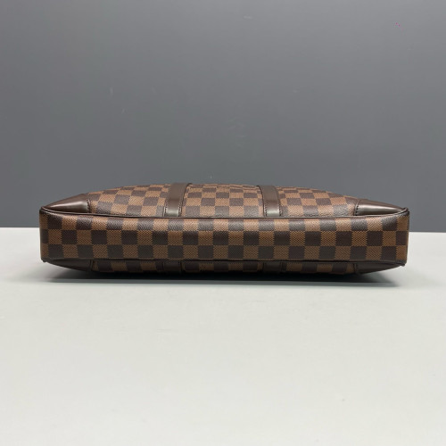 Louis Vuitton Porte Documents Jour Damier Ebene Brown