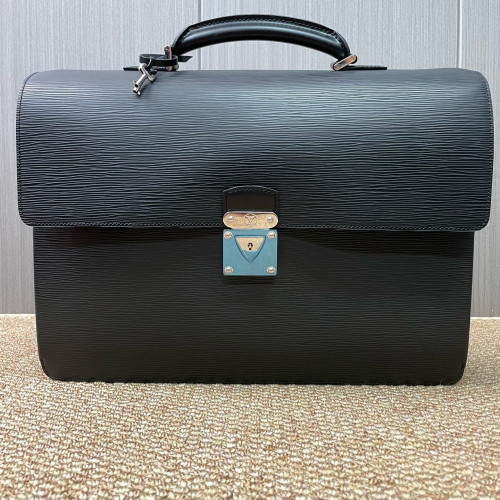Louis Vuitton Briefcase Epi Black
