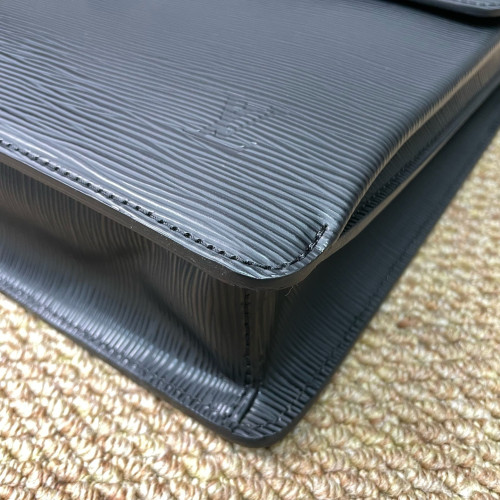 Louis Vuitton Briefcase Epi Black