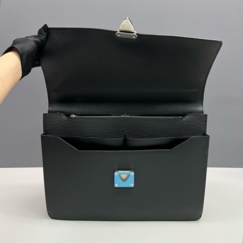 Louis Vuitton Briefcase Epi Black