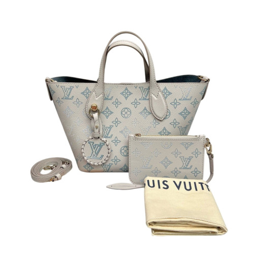 Louis Vuitton Blossom Tote PM Mahina Grey