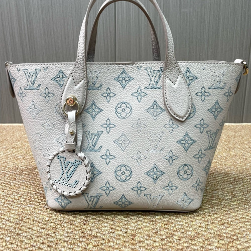 Louis Vuitton Blossom Tote PM Mahina Grey