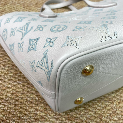 Louis Vuitton Blossom Tote PM Mahina Grey