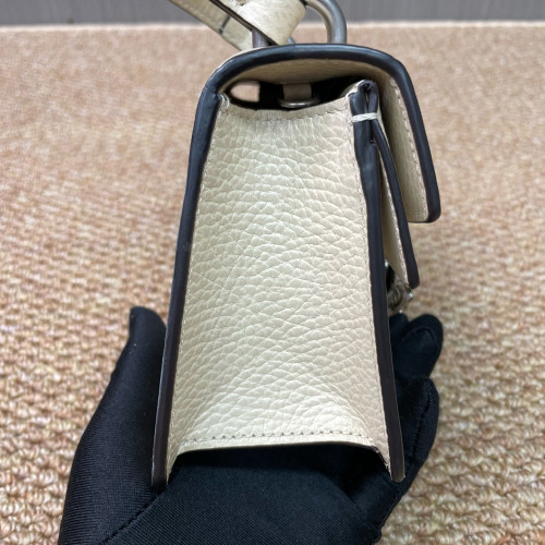 Gucci Super Mini Dionysus Calfskin Beige Mystic White