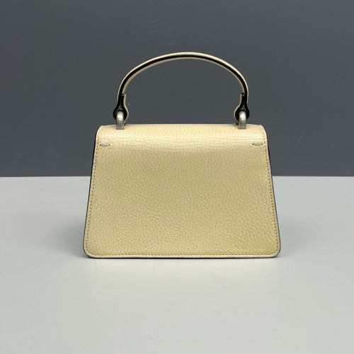 Gucci Super Mini Dionysus Calfskin Beige Mystic White