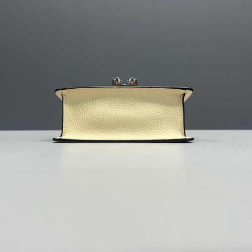Gucci Super Mini Dionysus Calfskin Beige Mystic White