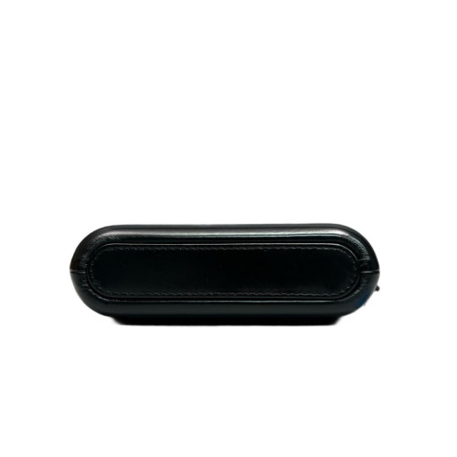 Chanel Quilted Small Gabrielle Clutch Calfskin Black