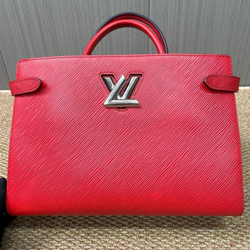 Louis Vuitton Twist Tote Epi Red